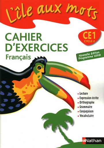 [9782091224077] L'île aux mots Cahier d'exercices Français CE1