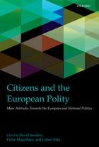 [9780199602339] Citizens and the European Polity - Mass Attitudes Towards the European and National Polities