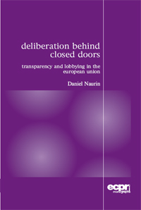 [9780955248849] Deliberation Behind Closed Doors