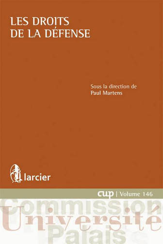 [9782804461799] Les droits de la défense