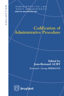 [9782802743477] Codification of Administrative Procedure