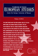 [14281503.YPES] Yearbook of Polish European studies - Volume 16/2013