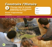 [9782874412417] Construire l'Histoire 5e année - Dossier d'apprentissage - L'Europe dans le monde - Edition 2011