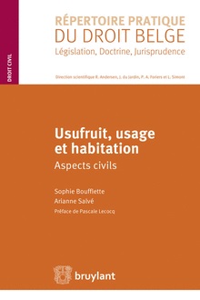 [9782802743927] Usufruit, usage et habitation
