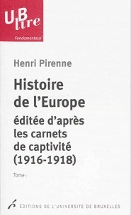 [9782800415734] Histoire de l'Europe éditée d'après les carnets de captivité (1916-1918)