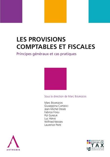 [9782874559037] Les provisions comptables et fiscales