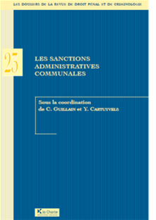 [9782874033674] Les sanctions administratives communales
