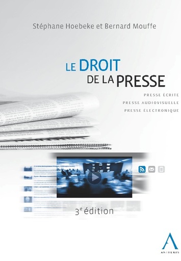 [9782874555466] Le droit de la presse