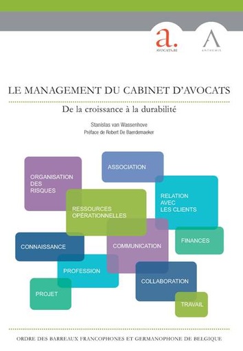[9782874556753] Le management du cabinet d'avocats