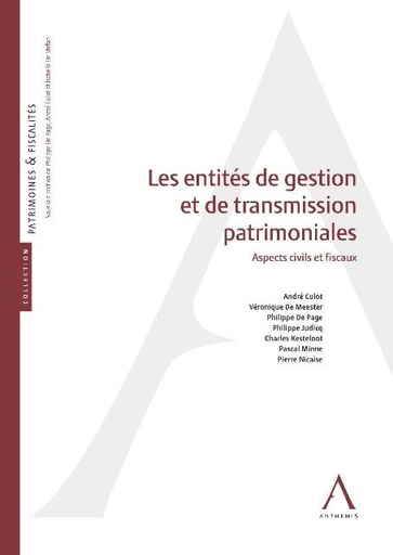 [9782874557477] Les entités de gestion et de transmission patrimoniales