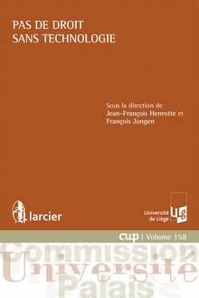 [9782804475529] Pas de droit sans technologie