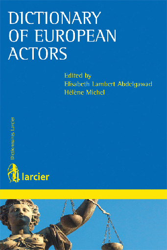 [9782804479602] Dictionary of European Actors
