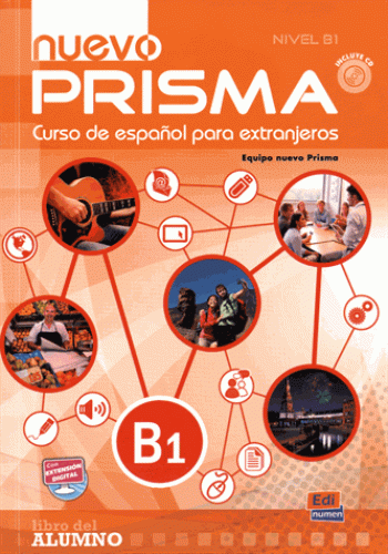 [9788498486377] Nuevo Prisma B1 - Libro del alumno - Libro + eBook + CD audio + Extensión digital