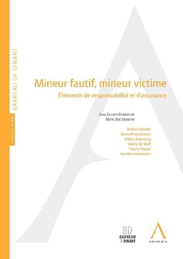 [9782874559617] Mineur fautif, mineur victime