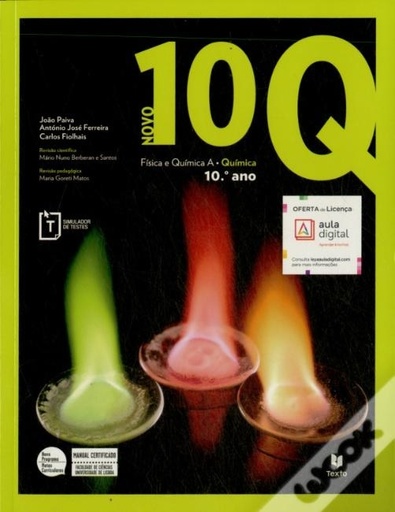 [9789724753119] Novo 10 Q - Química A 10.º Ano - Manual