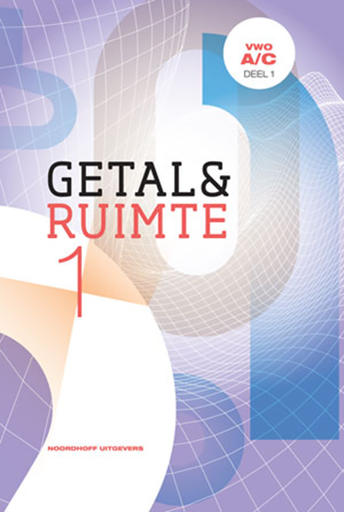 [9789001891770] Getal & Ruimte 12e ed Wiskunde A/C VWO Deel 1 leerboek A/C