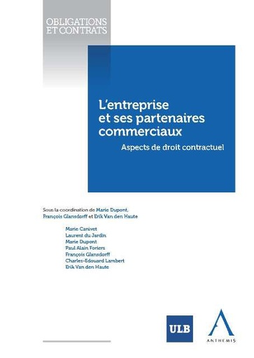 [9782874559754] L'entreprise et ses partenaires commerciaux