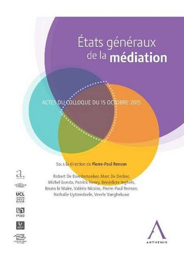 [9782874559815] Etats généraux de la médiation