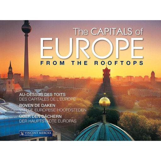 [9789074847964] The capitals of Europe from the rooftops - Quadrilingue