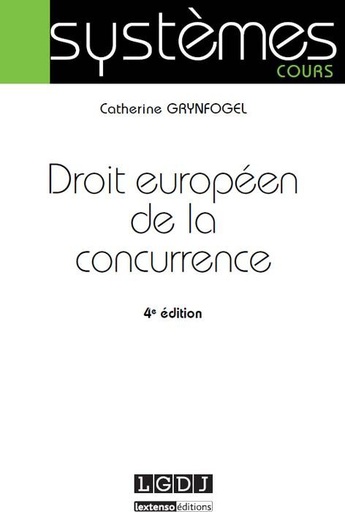 [9782275045702] Droit européen de la concurrence