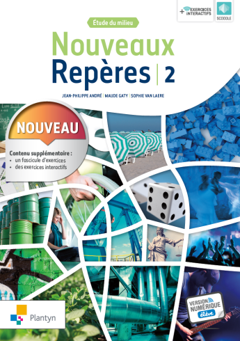[9782801057568] Nouveaux Repères 2 (Exercices supplémentaires + Scoodle inclus) (ed. 2 - 2020)