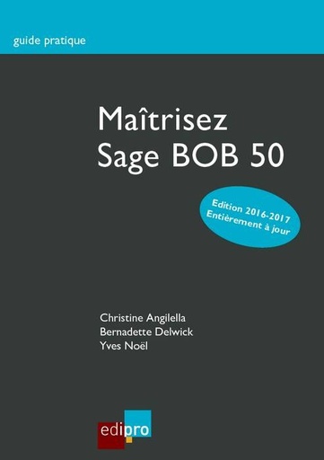[9782874963087] Maîtrisez Sage BOB 50 - 2016/2017