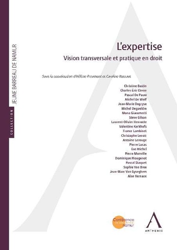 [9782807200753] L’expertise - vision transversale et pratique du droit