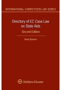 [9789041167217] Directory of EC Case Law on State Aids - Second Edition