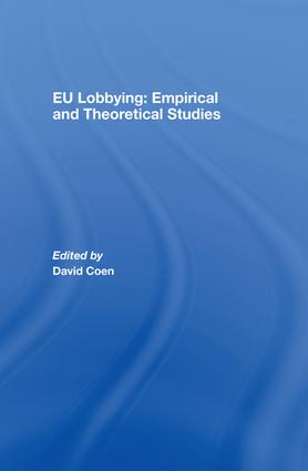 [9781138968691] EU Lobbying: Empirical and Theoretical Studies