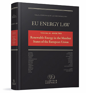 [9789081690478] EU Energy Law - Volume III - Book Two - Renewable Energy in the Member States of the EU (2nd edition)