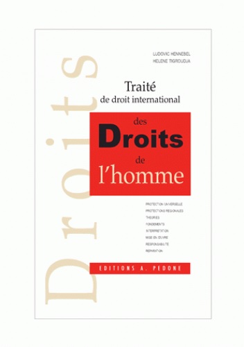 [9782233007957] Traité de droit international des droits de l'homme