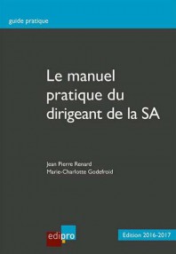 [9782874962462] Le manuel pratique du dirigeant de la SA