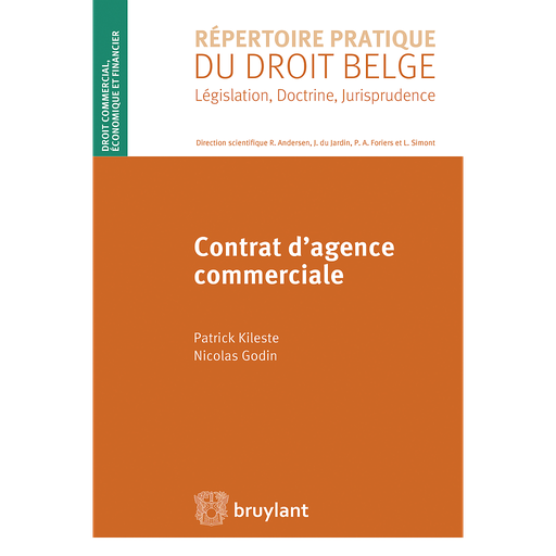 [9782802751489] Contrat d'agence commerciale