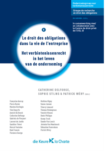 [9789048628872] Le droit des obligations dans la vie de l'entreprise/Het verbintenissenrecht in het leven van de onderneming