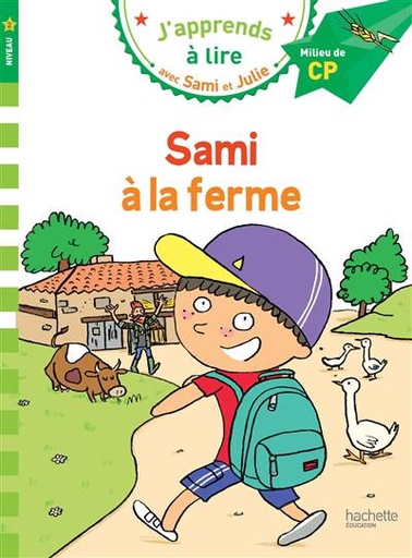 [9782012903838] J'apprends à lire avec Sami et Julie - Sami à la ferme - Milieu de CP, niveau 2