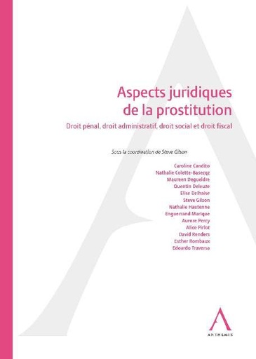 [9782807202313] Aspects juridiques de la prostitution