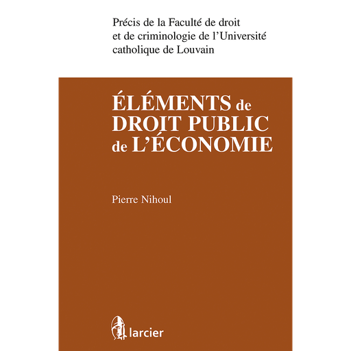 [9782804498733] Éléments de droit public de l'économie