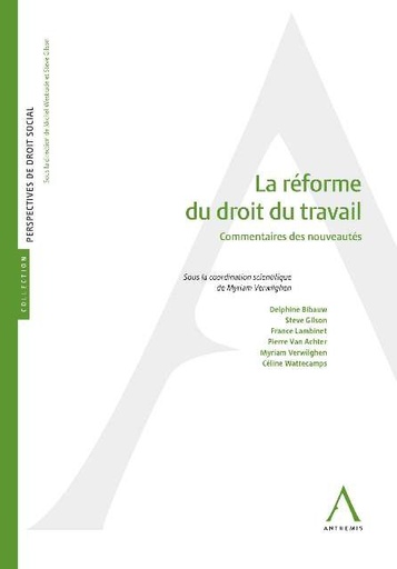 [9782807203044] La réforme du droit du travail - Commentaires des nouveautés