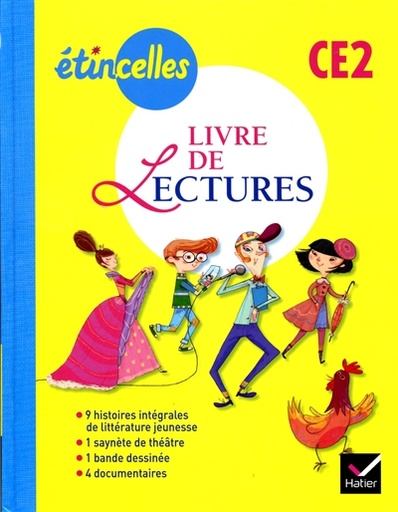 [9782218972843] Etincelles CE2 - Livre de lectures - 2014