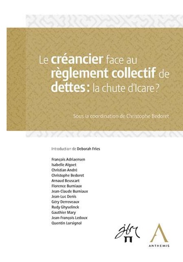 [9782807203129] Le créancier face au règlement collectif de dettes : la chute d'Icare ?