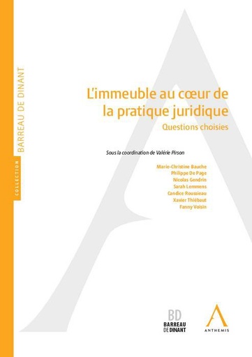 [9782807203136] L'immeuble au cœur de la pratique juridique - Questions choisies