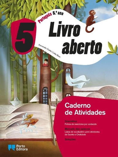 [9789720200129] Livro aberto - Português - 5.º Ano - Caderno de Atividades