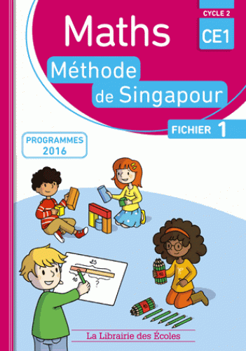 [9782369401353] Maths CE1, méthode de Singapour, fichier 1