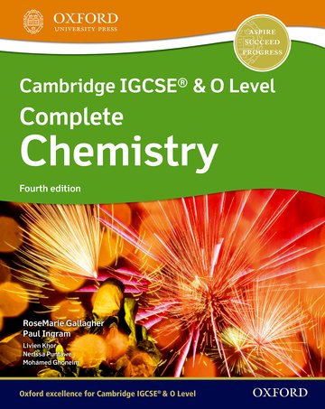 [9781382005852] Cambridge IGCSE® & O Level Complete Chemistry: Student Book Fourth Edition