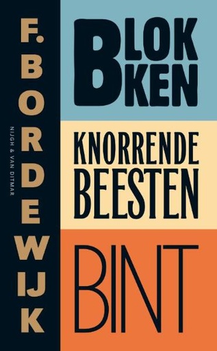[9789038896199] Blokken knorrende beesten bint