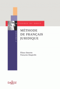 [9782247170968] Méthode de Français juridique