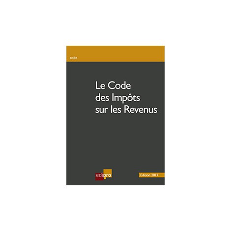 [9782874963421] Code des impôts sur les revenus 2017