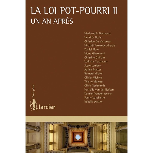 [9782807900424] La loi pot-pourri II