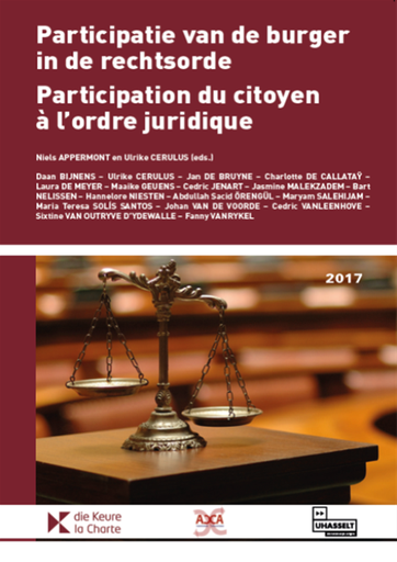 [9782874034893] Participation du citoyen à l'ordre juridique - Participatie van de burger in de rechtsorde