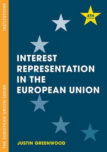 [9781137491312] Interest Representation in the European Union - 4th Edition